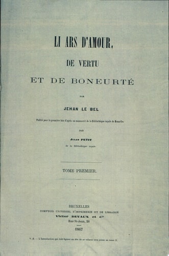 Li ars d'amour, de vertu et de boneurté