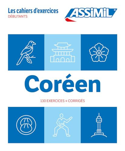 Cahier Exercices Coréen Niveau Débutants