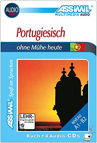 ASSiMiL Portugiesisch ohne Mühe heute - Audio-Sprachkurs - Niveau A1-B2 Selbstlernkurs in deutscher Sprache, Lehrbuch + 4 Audio-CDs