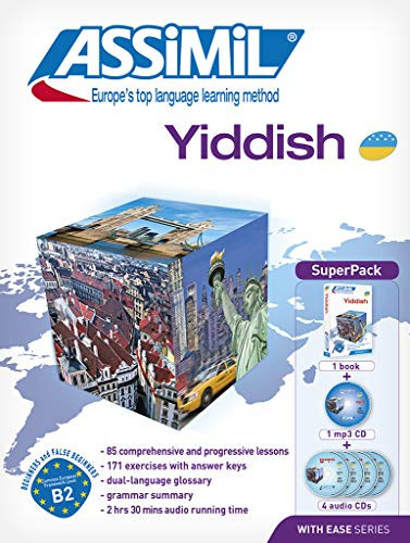 YIDDISH WITH EASE Super Pack (livre + 4 Cd Audio + 1 Cd Mp3).