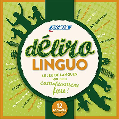 Délirolinguo Avec 70 cartes, 1 sablier, 1 carnet et 1 crayon