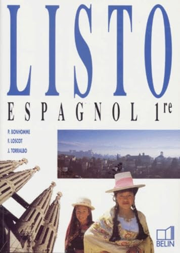 Listo, première LV2. Livre de l'élève