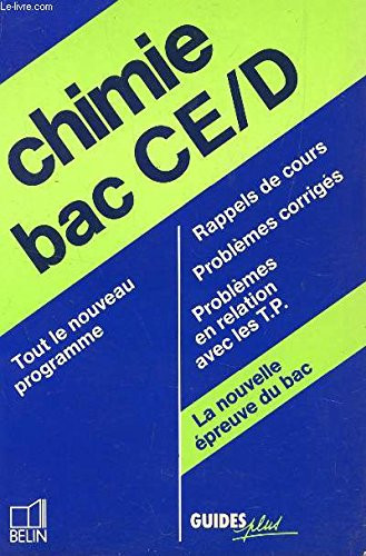 Chimie bac C, E et D