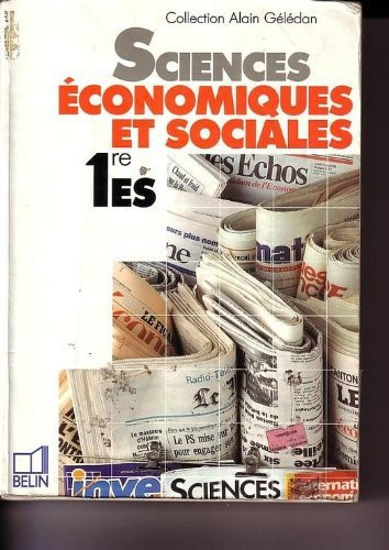 Sciences économiques et sociales, 1re ES