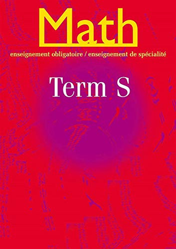 Math, term S enseignement obligatoire