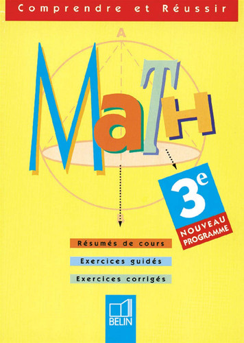 Math, 3e nouveau programme