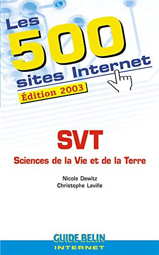 SVT sciences de la vie et de la terre