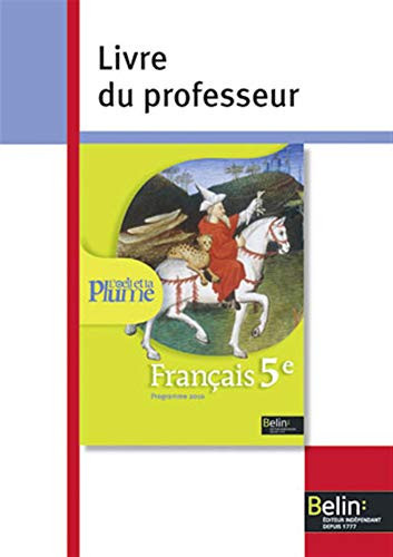 Français 5e livre du professeur