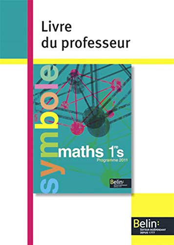 Maths 1e S Livre du professeur