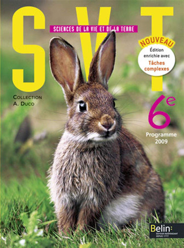 Sciences de la Vie et de la Terre 6e Programme 2009