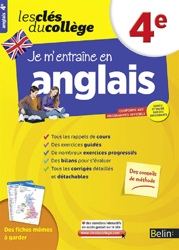 Je m'entraine en anglais 4e