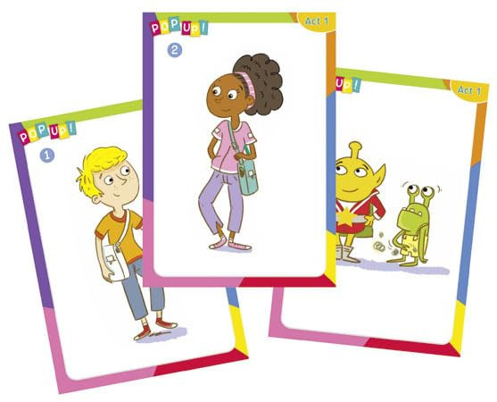 POP UP ! CM1: Flashcards (French Edition)