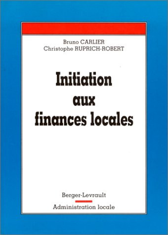 Initiation aux finances locales