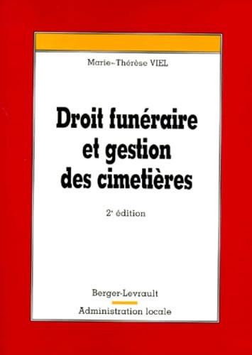 Droit funéraire et gestion des cimetières