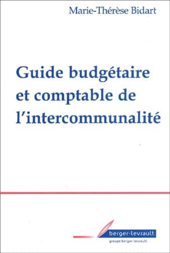 Guide budgétaire et comptable de l'intercommunalité