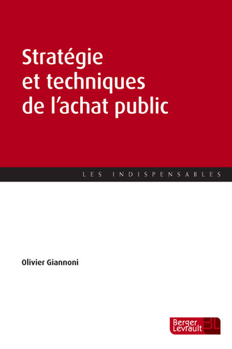Stratégie et techniques de l'achat public