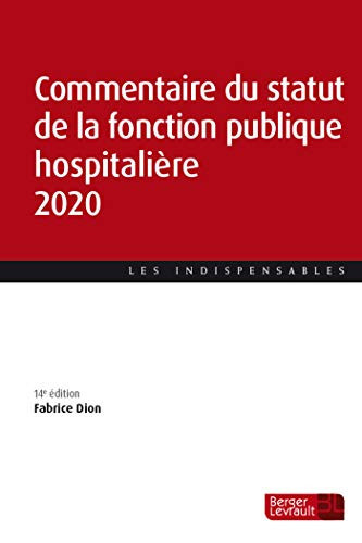 Commentaire du statut de la fonction publique hospitalière