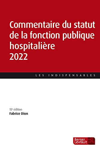 Commentaire du statut de la fonction publique hospitalière
