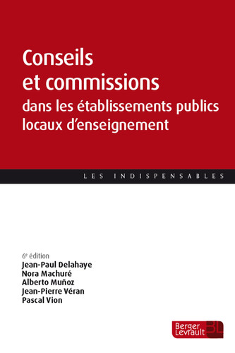 Conseils et commissions dans les établissements publics locaux d'enseignement