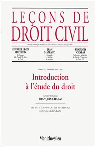 introduction à l'étude du droit - 12ème édition (1)