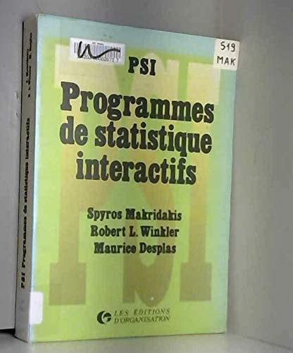 PSI, programmes de statistique interactifs