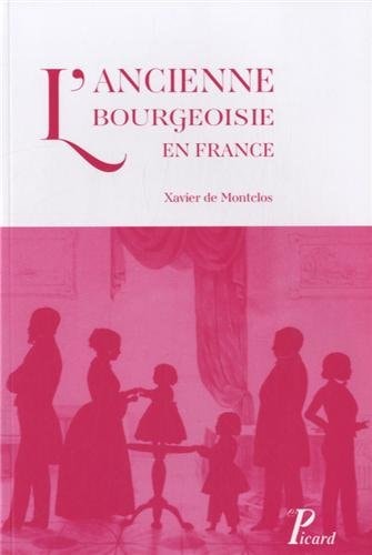 L'ancienne bourgeoisie en France émergence et permanence d'un groupe social du XVIe au XXe siècle