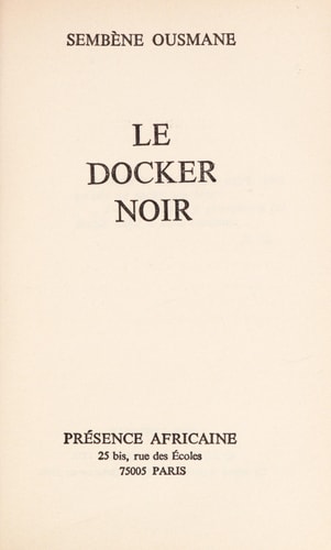 Le Docker Noir