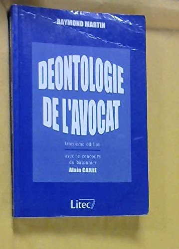Déontologie de l'avocat