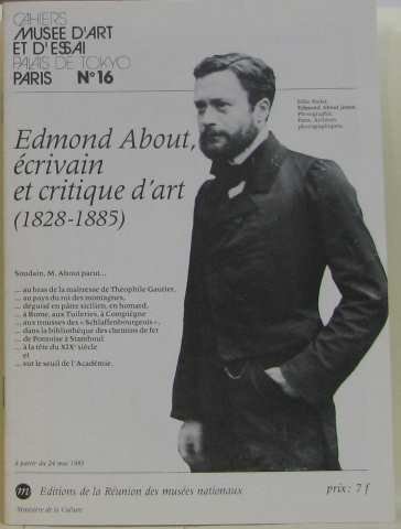 Edmond About écrivain et critique d'art (1828-1885)