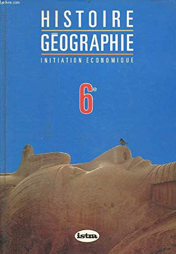 Histoire, géographie initiation économique