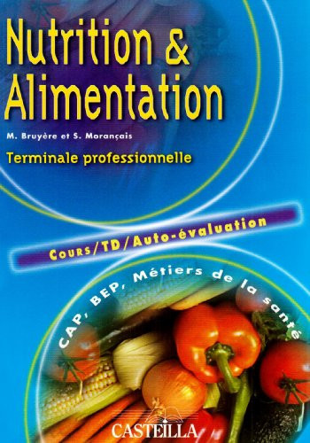 Nutrition & Alimentation Cours/TD/Auto-évaluation