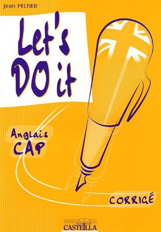 Let's do it Anglais CAP corrigé