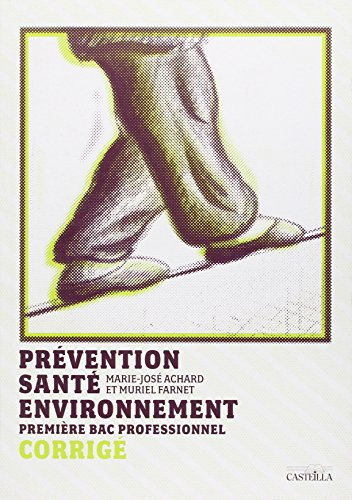 "travaux dirigés de prévention santé environnement ; 1ère bac pro ; guide pédagogique"