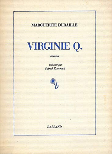 Virginie Q: Roman (French Edition)