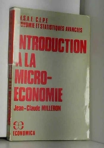 Introduction a la microIntroduction a la micro[Conomie