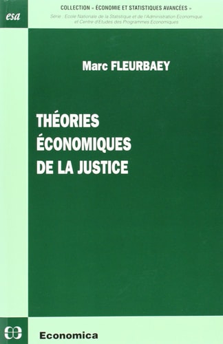 Théories économiques de la justice (ECONOMIE ET STA)