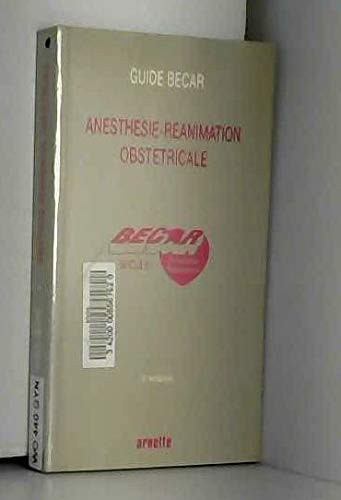 Anesthésie-réanimation obstétricale