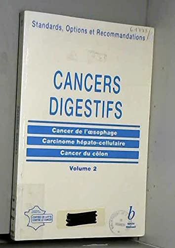 Cancers digestifs Cancer de l'oesophage