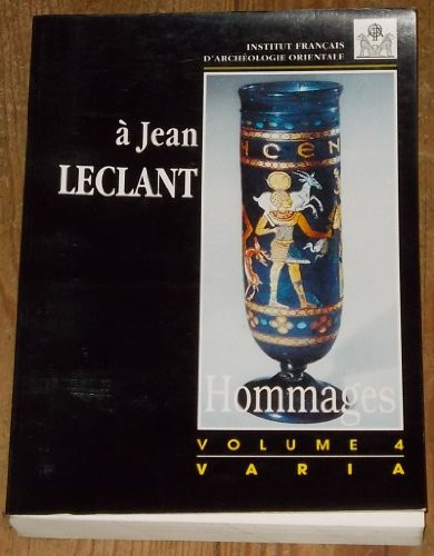 Hommages à Jean Leclant Varia