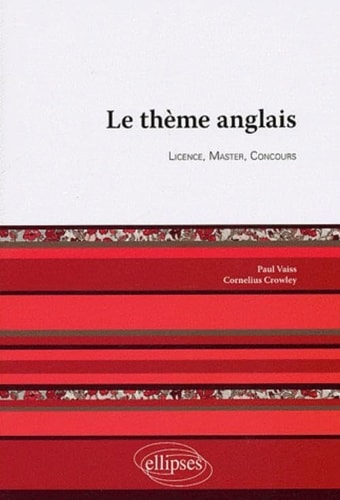 Le thème anglais licence, master, concours