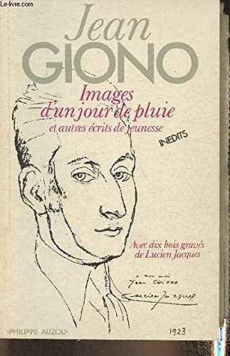 Les images d'un jour de pluie, et autres écrits de jeunesse (French Edition)