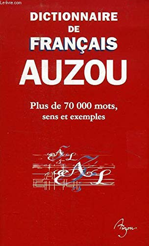 Dictionnaire de français Auzou