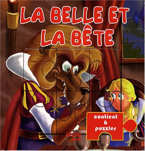 La Belle et la Bête Livre-puzzle