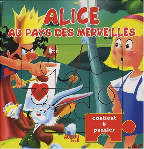 Alice aux pays des merveilles Livre-puzzle