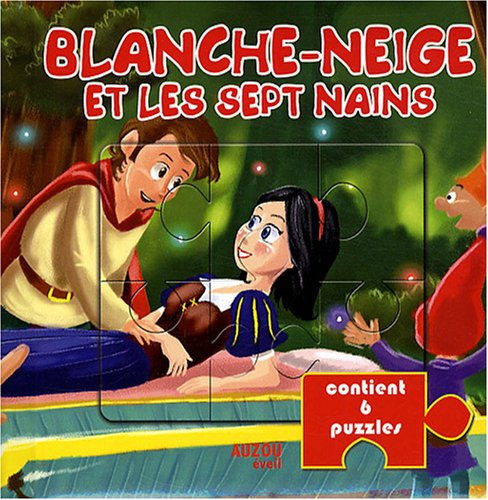 Blanche-Neige et les sept nains Livre-puzzle