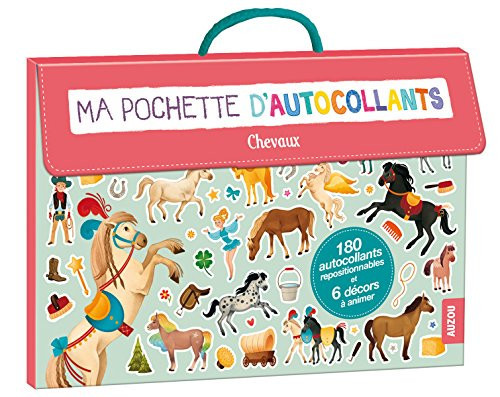 Ma pochette d'autocollants Chevaux