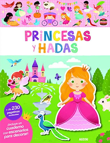 Mi primer libro de pegatinas, princesas y hadas
