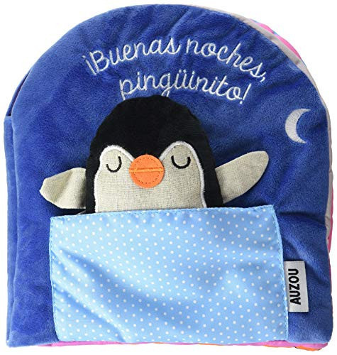 Libro tela: buenas noches pinguinito