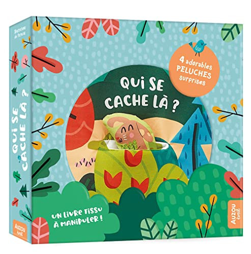 Qui se cache là ? Avec 4 adorables peluches surprises