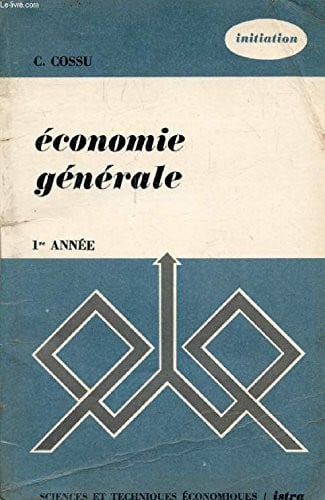 economie generale 1re g